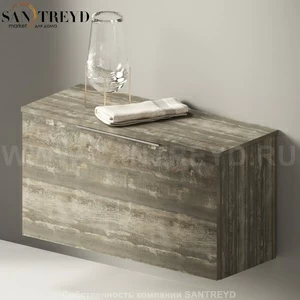 Flaminia BOX Настенная тумба 95 см с 1 ящиком BX430.WE