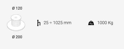 Поддержка фальшпола IMPERTEK PEDESTAL LINE ARCH-00144299 - Вид №1