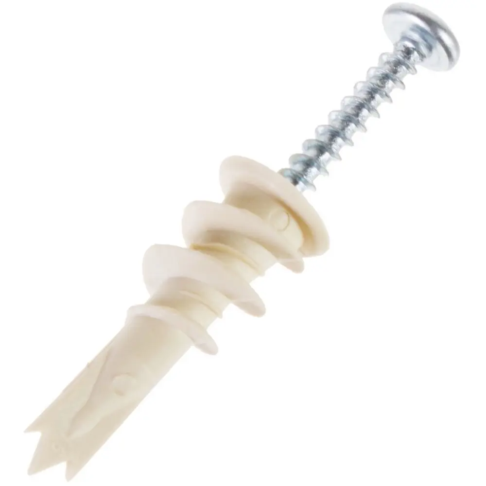 Анкер Standers для листовых материалов, нейлон PBA, с шурупом, 6 шт STLM-2051347 - Вид №1