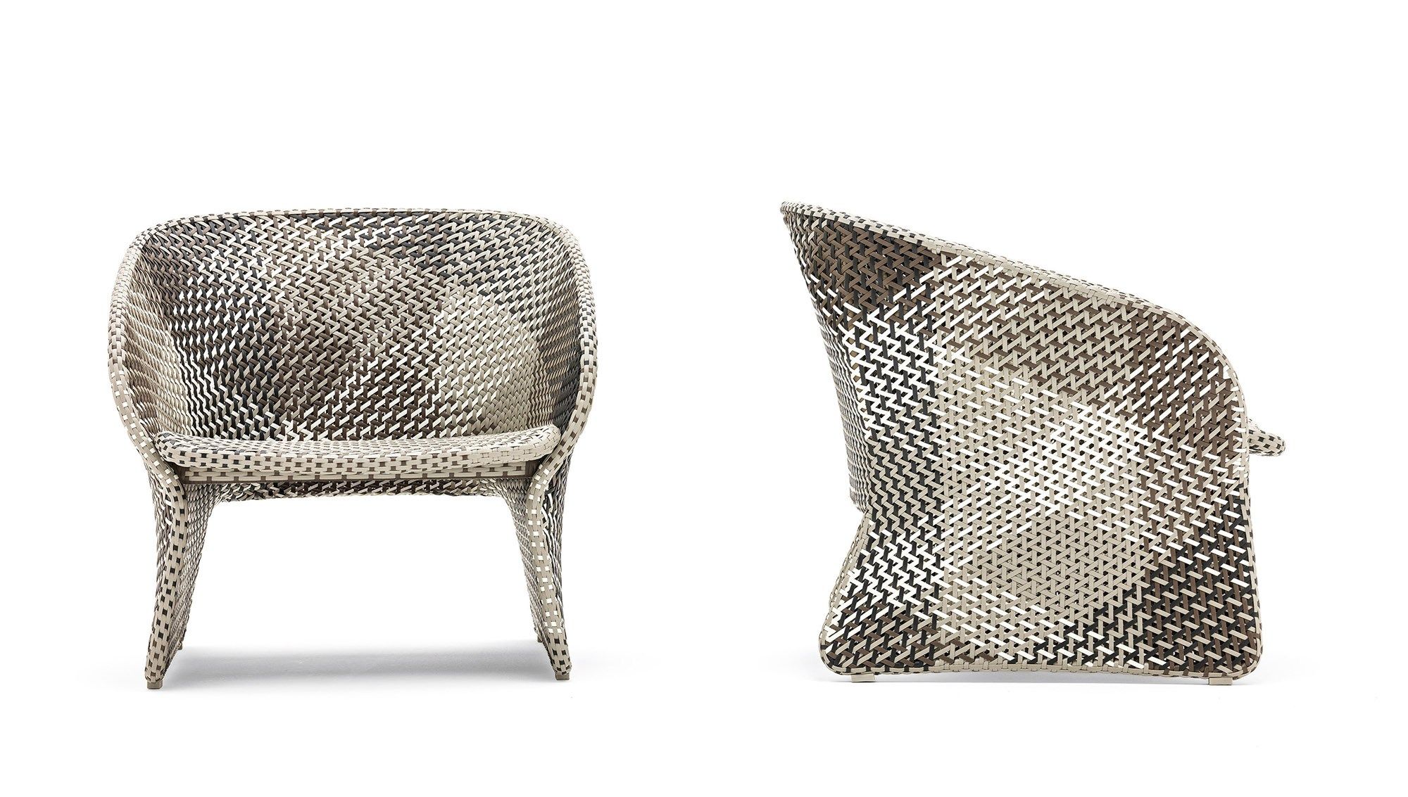 Синтетическое волокно садовое кресло с подлокотниками Varaschin Maat ARCH-00018052