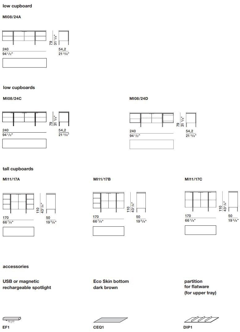 Molteni & C. Буфет из дерева с мраморной столешницей sun-id-1380040 - Вид №5