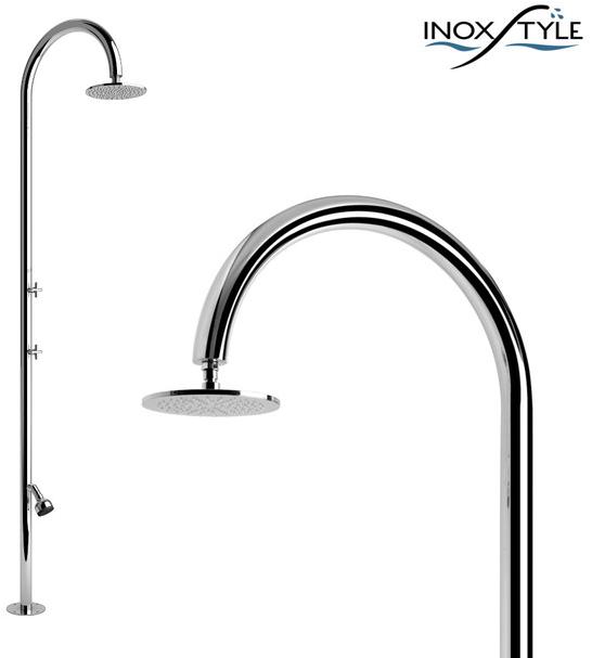 Inoxstyle Летний душ из нержавеющей стали Sole 01028 l beauty - Вид №1