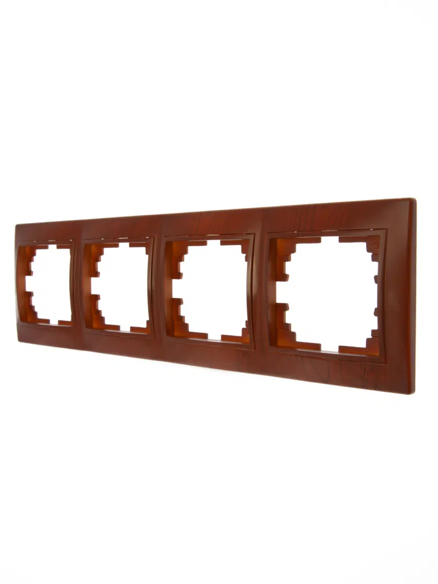 MIRA Рамка 4-ая горизонтальная сосна LEZARD 701-0800-149 - Вид №2