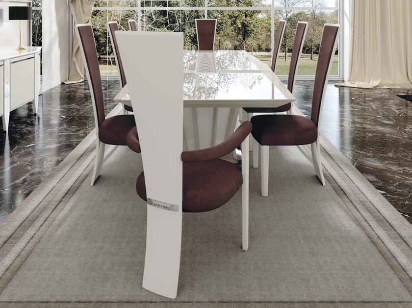 Vismara Design Кожаное кресло с подлокотниками с высокой спинкой Desire sun-id-1453052 - Вид №1