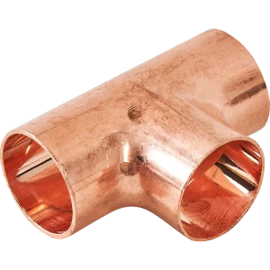 Тройник Hailiang ø22 мм медь