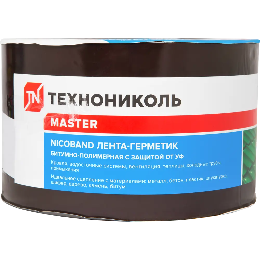 Лента-герметик Никобенд 10x0.1 м цвет коричневый NICOBAND STLM-2130637