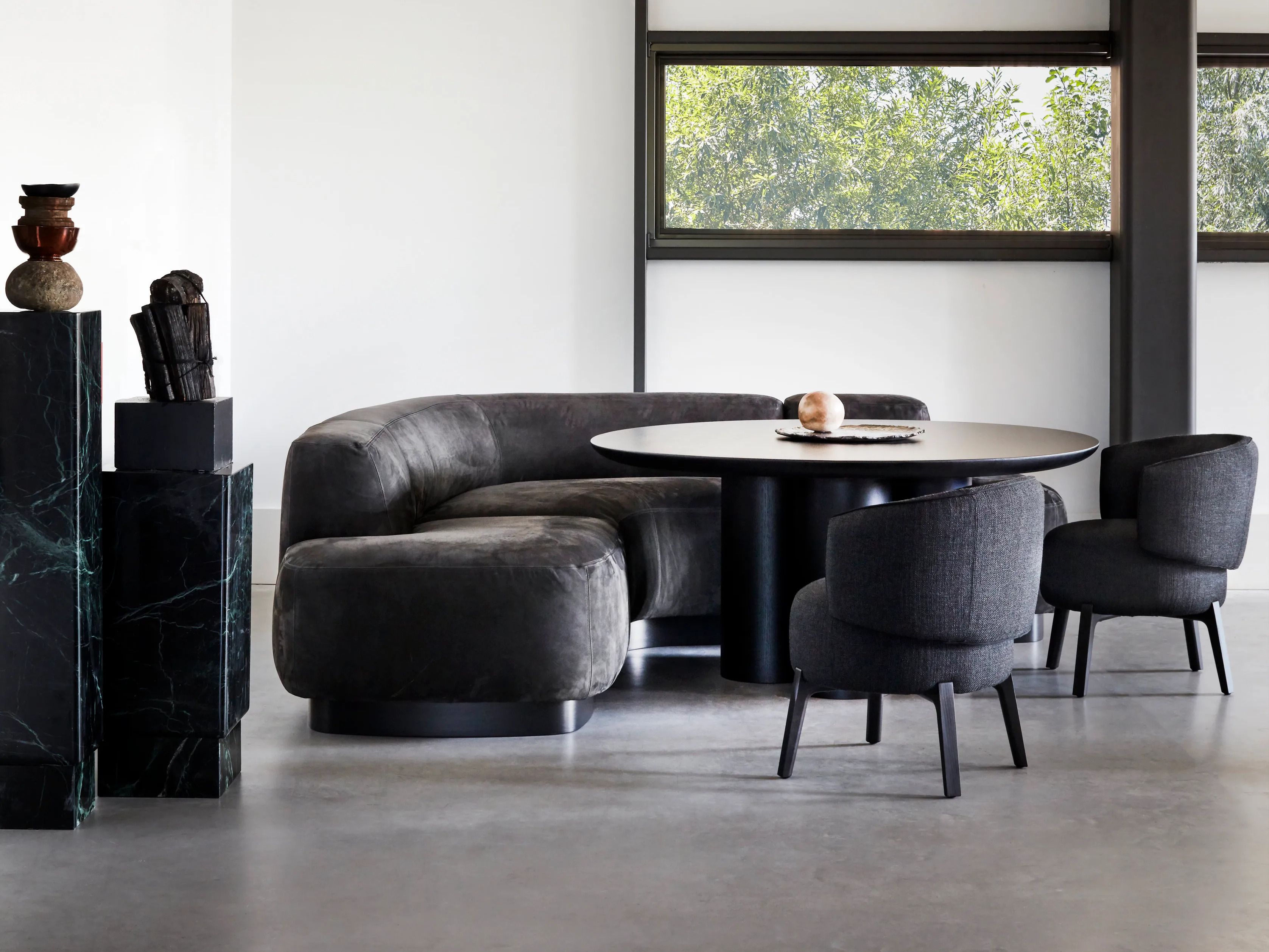 Угловой диван из ткани Piet Boon BO DINING ARCH-00047755 - Вид №3