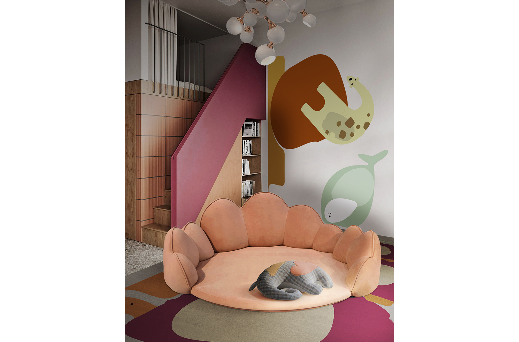 CIST445 Диваны детские Майло - Малыш Circu  - Вид №19