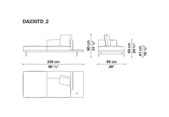 Кожаный диван B&B Italia док ARCH-00130675 - Вид №38