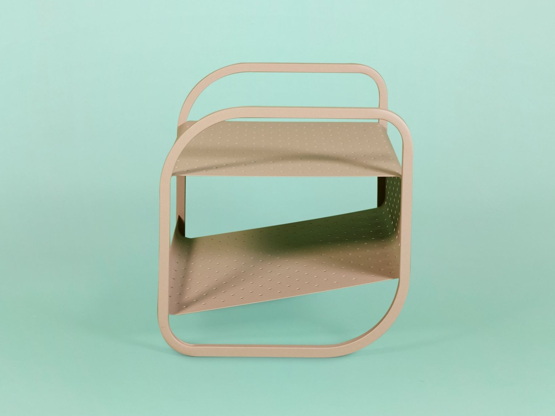 Металлическая подставка для ног / журнальный столик Giacopini Flip ARCH-00101620 - Вид №3