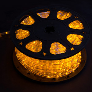 14041428 Электрогирлянда наружная «Дюралайт» 50 м 24 LED/м жёлтый