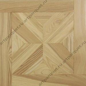 Модульный паркет Kochanelli Верона F-001 Ясень Натур (Гладкая) 470х470 мм.