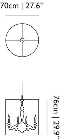 moooi Подвесной светильник отраженного света из полиэстера Shade shade sun-id-1448289 - Вид №1