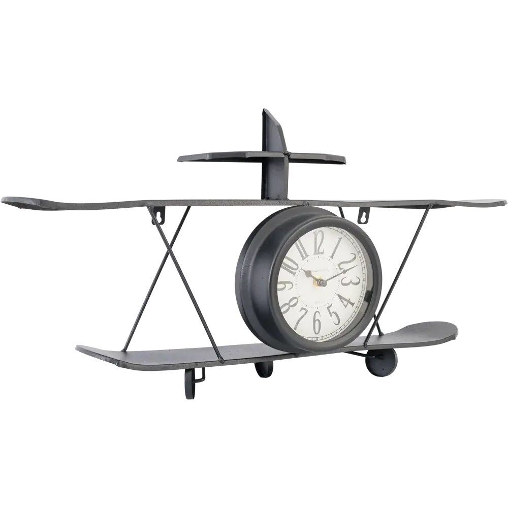 Настенные часы Atmosphera Самолет 15x33x63 см черный 169309 89071318 STLM-2167622  - Вид №2
