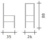 Flou Стальная подставка для камердинера sun-id-1434321 - Вид №4