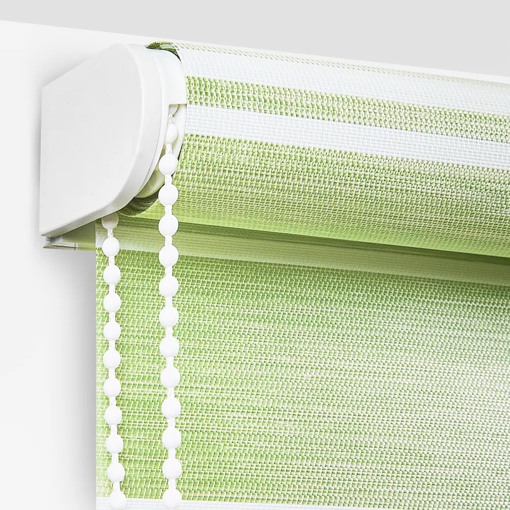 Штора рулонная день-ночь Дэли 180x175 см салатовая MIAMOZA STLM-2025521 - Вид №2