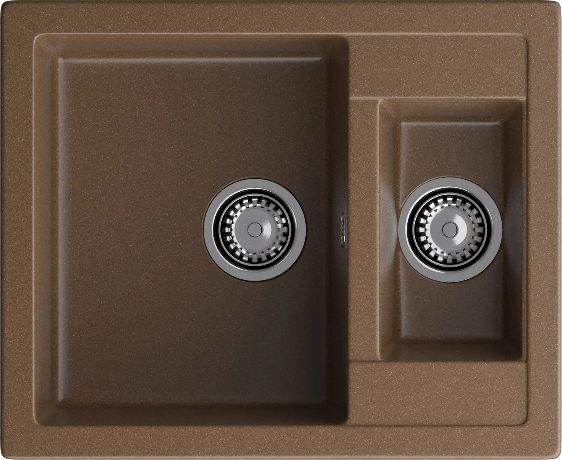 Кухонная мойка Искусственный камень QUADRO S222 GranFest Q-610K-S222