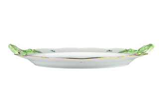 68908 Herend Блюдо овальное с ручками 38см "Китти" Фарфор  - Вид №1