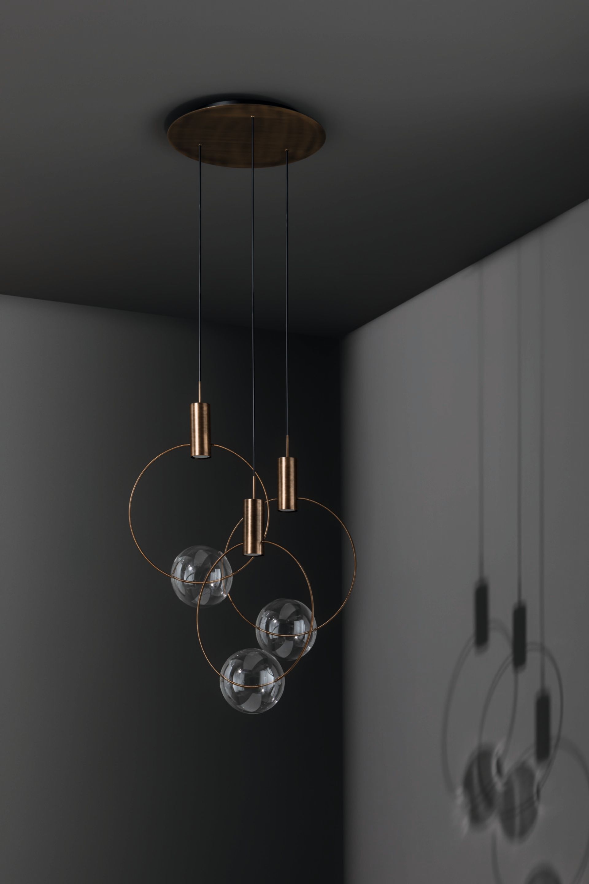 Подвесной светильник из дутого стекла BONALDO KESHI ARCH-00085145 - Вид №3