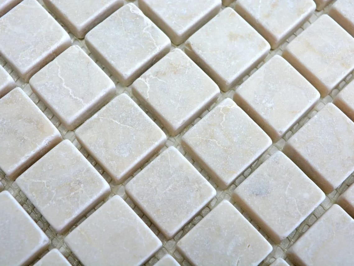 Мраморная мозаика Botticino Mosaix ARCH-00077241