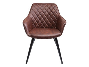 Полиуретановый мягкий стул с подлокотниками