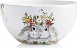 10648258 Certified International Салатник индивидуальный Certified Int. Милый кролик-1 15см, керамика Керамика