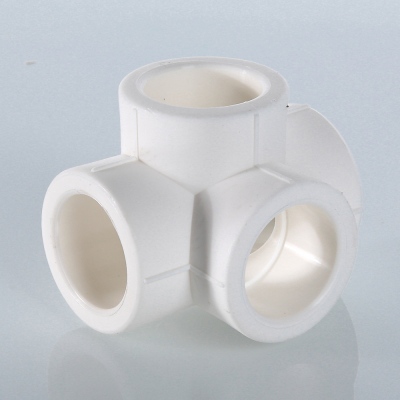 VTp.778.0.020 Фитинг полипропиленовый – крестовина двухплоскостная Valtec 20 мм  - Вид №15