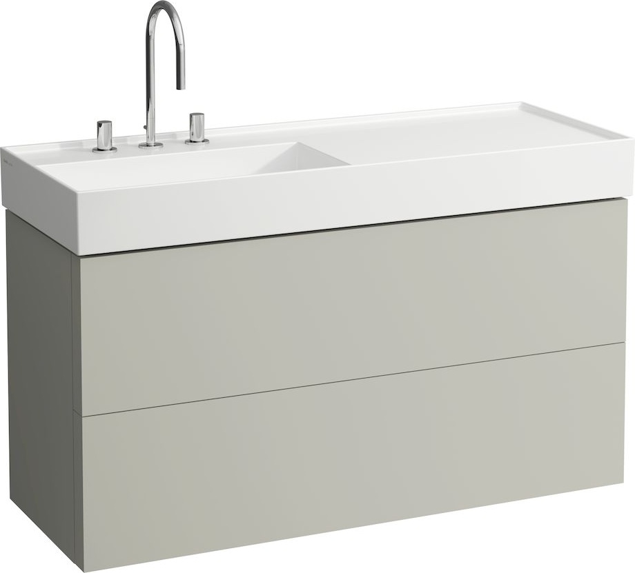 H8133320001581 Раковина, полочка справа, со специальным скрытым сливом LAUFEN PRO - Вид №3