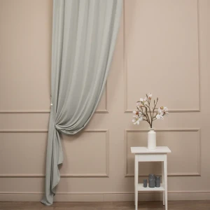 Тюль 1 п/м креп Crisp 280 см 132 г/м² цвет бежевый 89462549 STLM-2139682