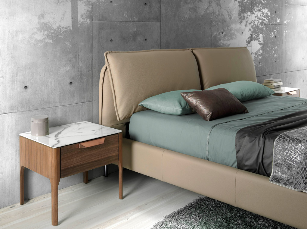 Кровать B610-GRAN от Angel Cerda ANGEL CERDA ДИЗАЙНЕРСКИЕ 321347 Серый  - Вид №3