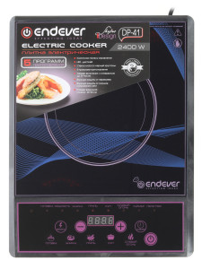 1151909 Плита компактная электрическая Endever Skyline DP-41 черный