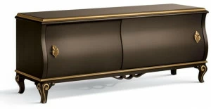 Carpanese Home Деревянная тумба под телевизор с раздвижными дверцами Heritage 5016