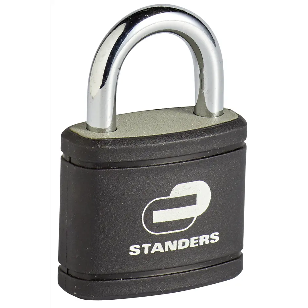 Замок навесной Standers 35x30 мм, чугун, 3 шт STLM-2199175