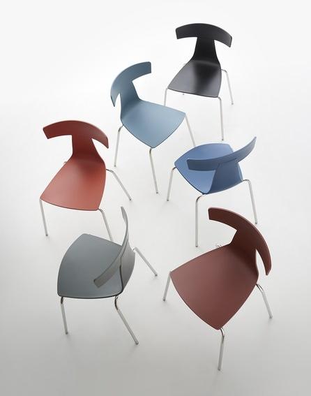 Plank Штабелируемый стул из полипропилена Remo sun-id-1496724 - Вид №8