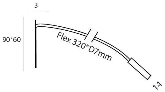 TEKNI-LED Настенный светодиодный светильник с гибким кронштейном Zoom sun-id-1350239 - Вид №10