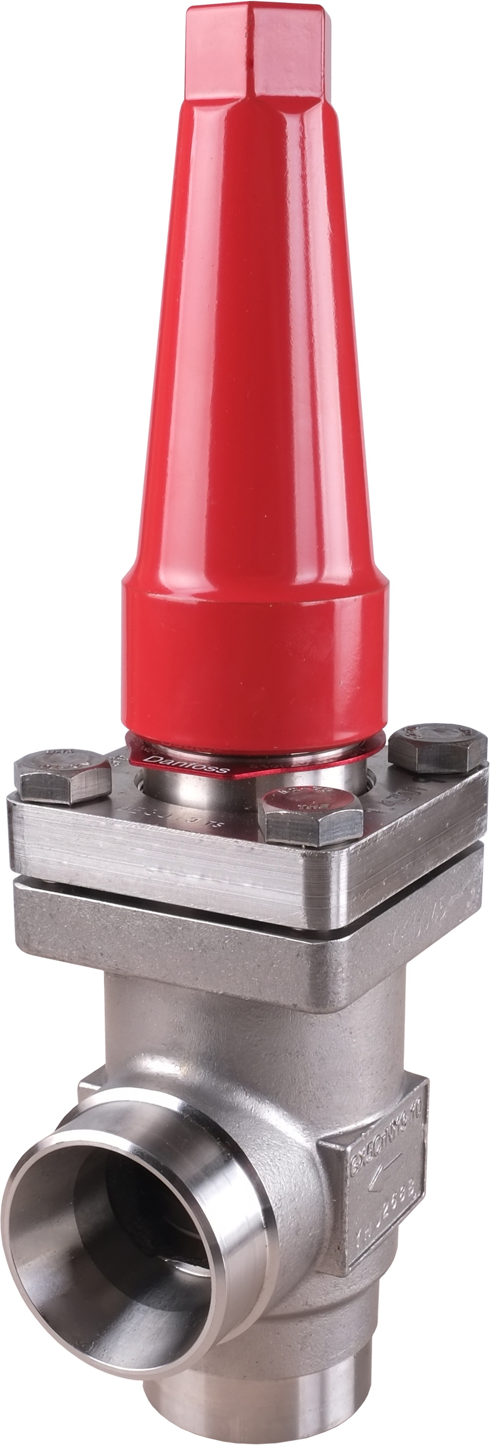 Danfoss SVA-S SS — запорные клапаны со стандартным штоком из нержавеющей стали SVA-S SS 40 D STR H-WHEEL Запорный клап 148B5648  - Вид №6