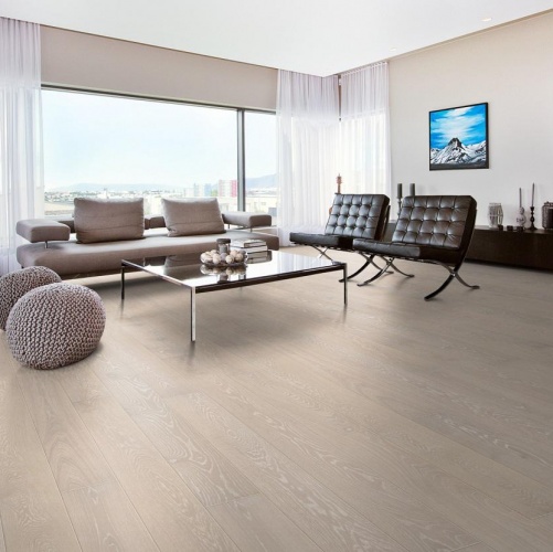 Паркетная доска Kahrs Дуб Снег 2600200508 - Вид №17