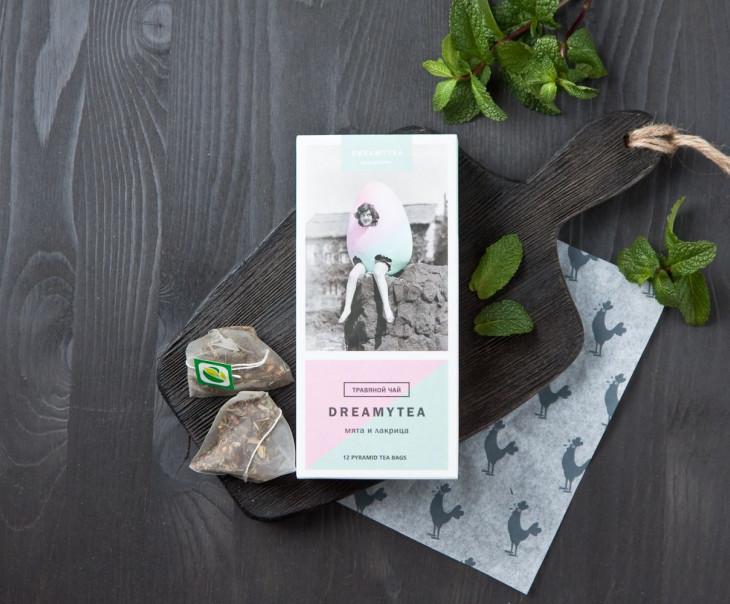 7972 Травяной чай "DREAMYTEA" Мята и лакрица Вкусляндия  - Вид №1
