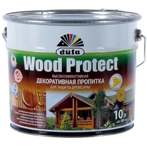 Антисептик Wood Protect цвет дуб 10 л 14724376 STLM-2176559
