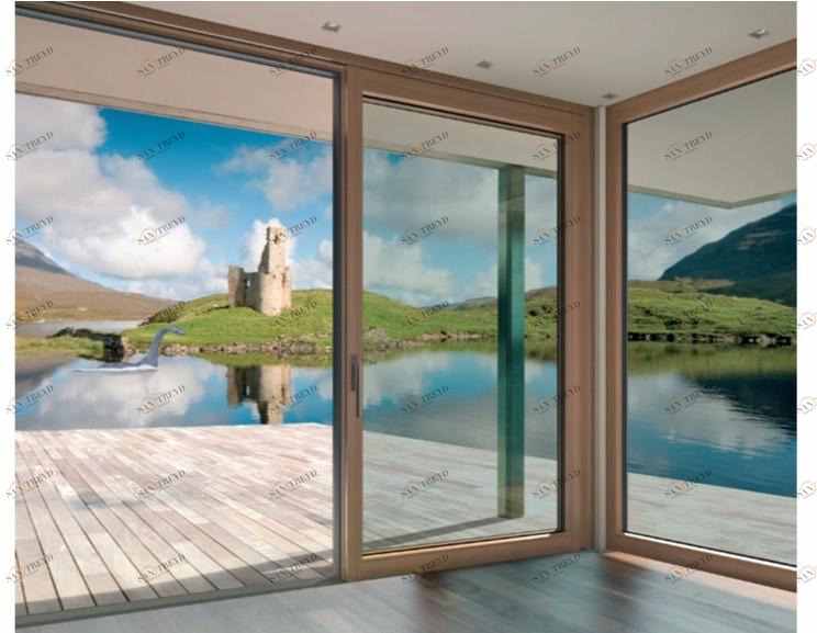 Fakro Французское окно из алюминия и дерева sun-id-1406955