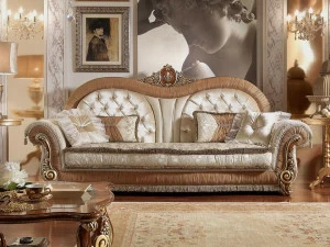 Barnini Oseo Тафтинговый 3-местный диван из ткани Firenze Fz 64 • fz 64-l