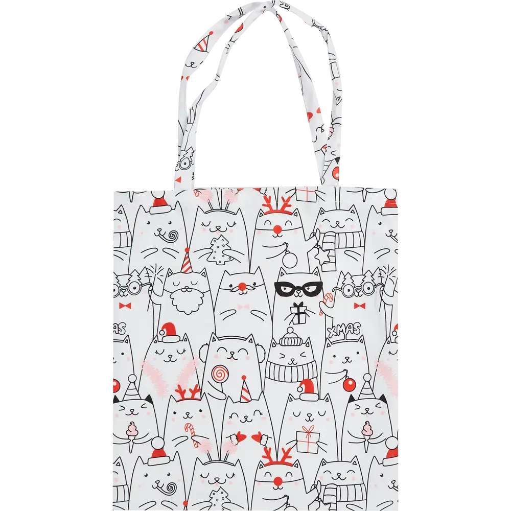 Сумка шоппер Коты Баюны 40x45 см SEASONS STLM-2096349 - Вид №1