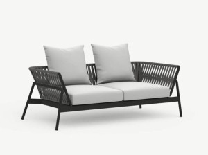 2-местный садовый диван с ремнями