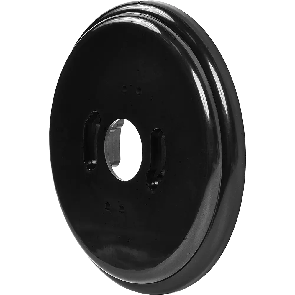 Рамка для розеток и выключателей Electraline 1 пост цвет черный Серия отсутствует STLM-2123021 - Вид №1