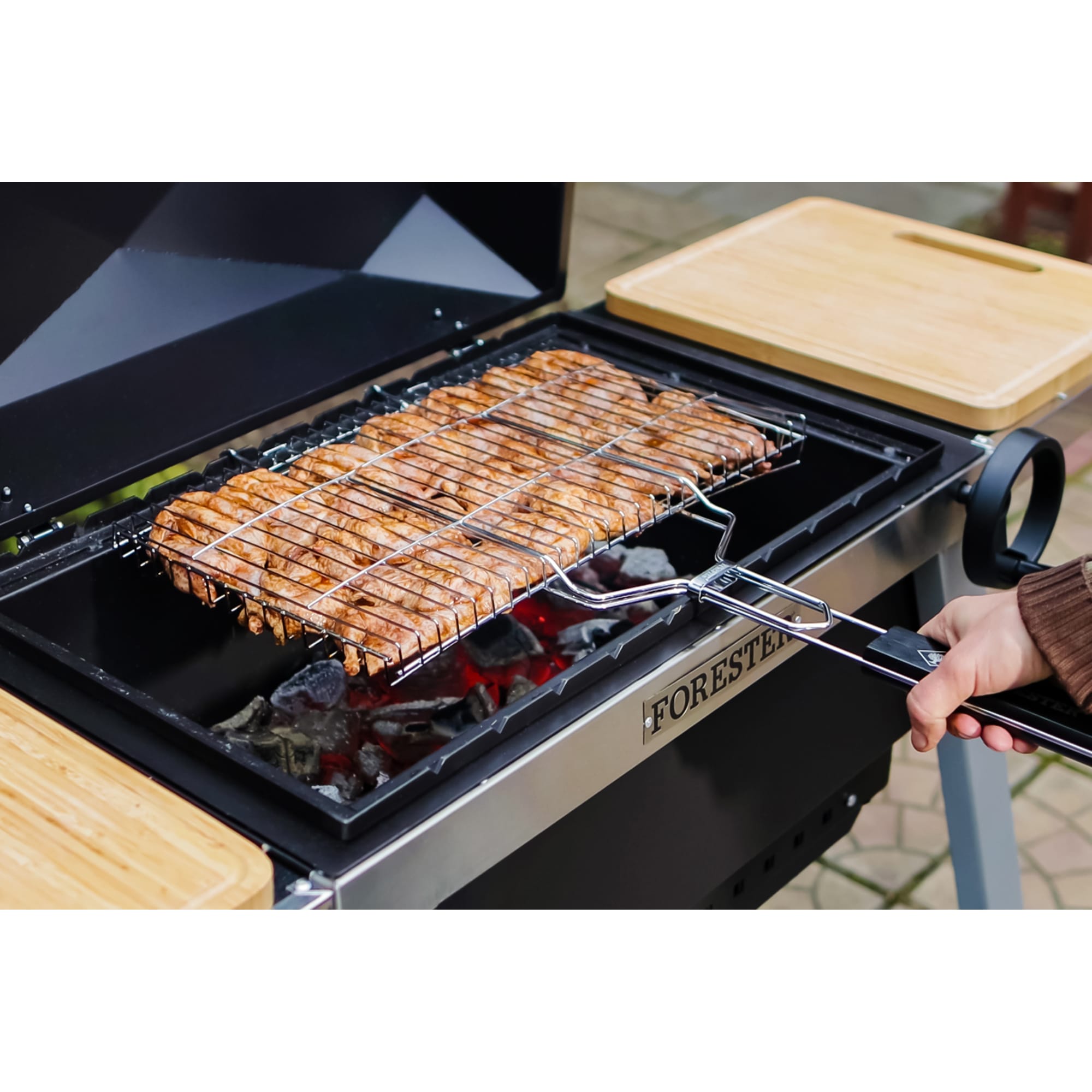 82641623 Решетка-гриль Forester 26х45 см Santreyd  - Вид №2