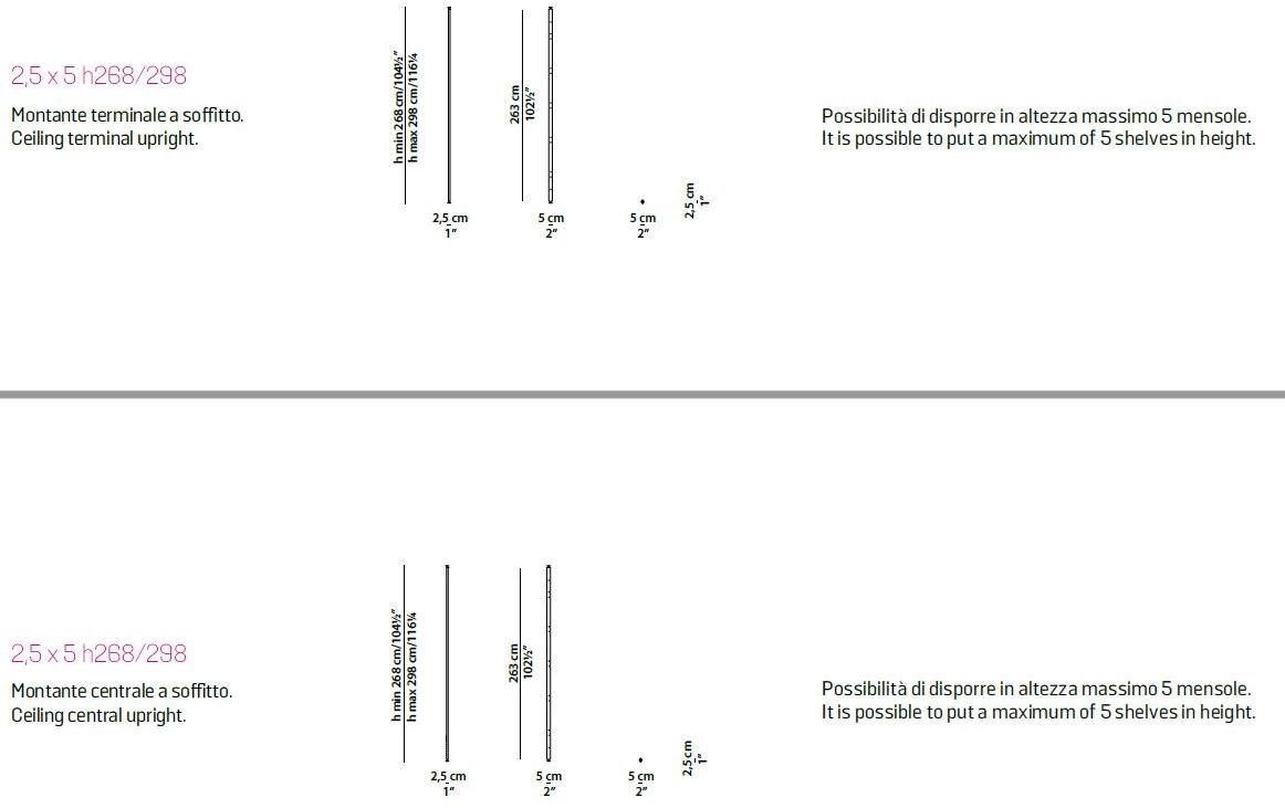 BAXTER Настенный книжный шкаф из металла Libelle sun-id-1502916 - Вид №6