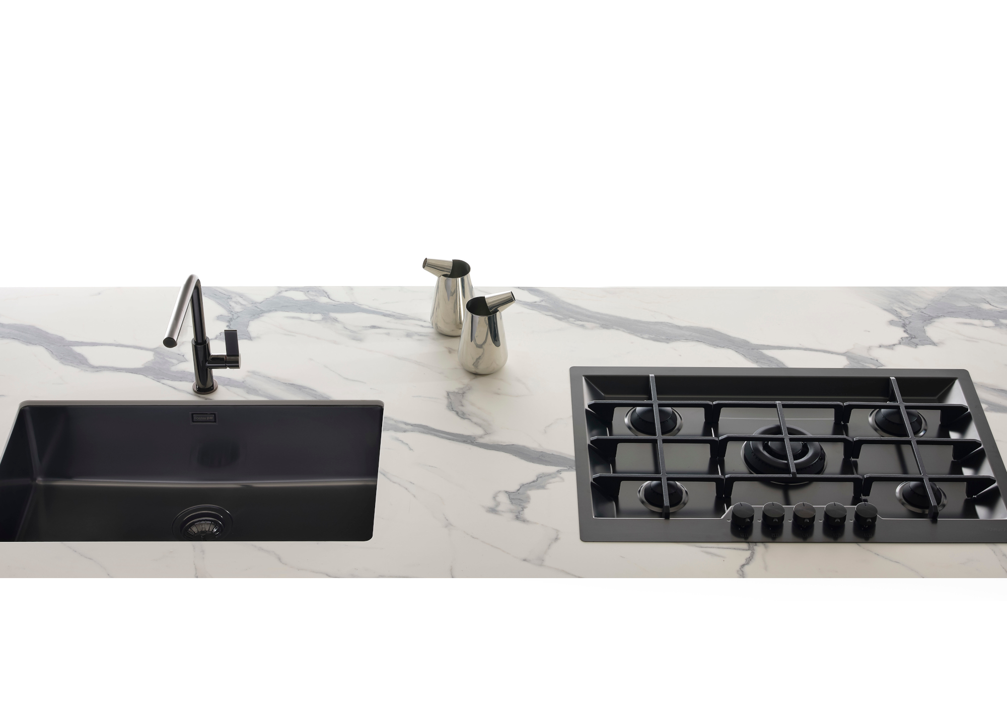 7601632 Варочная панель KE Gun Metal 7601632 Fosterspa  - Вид №6