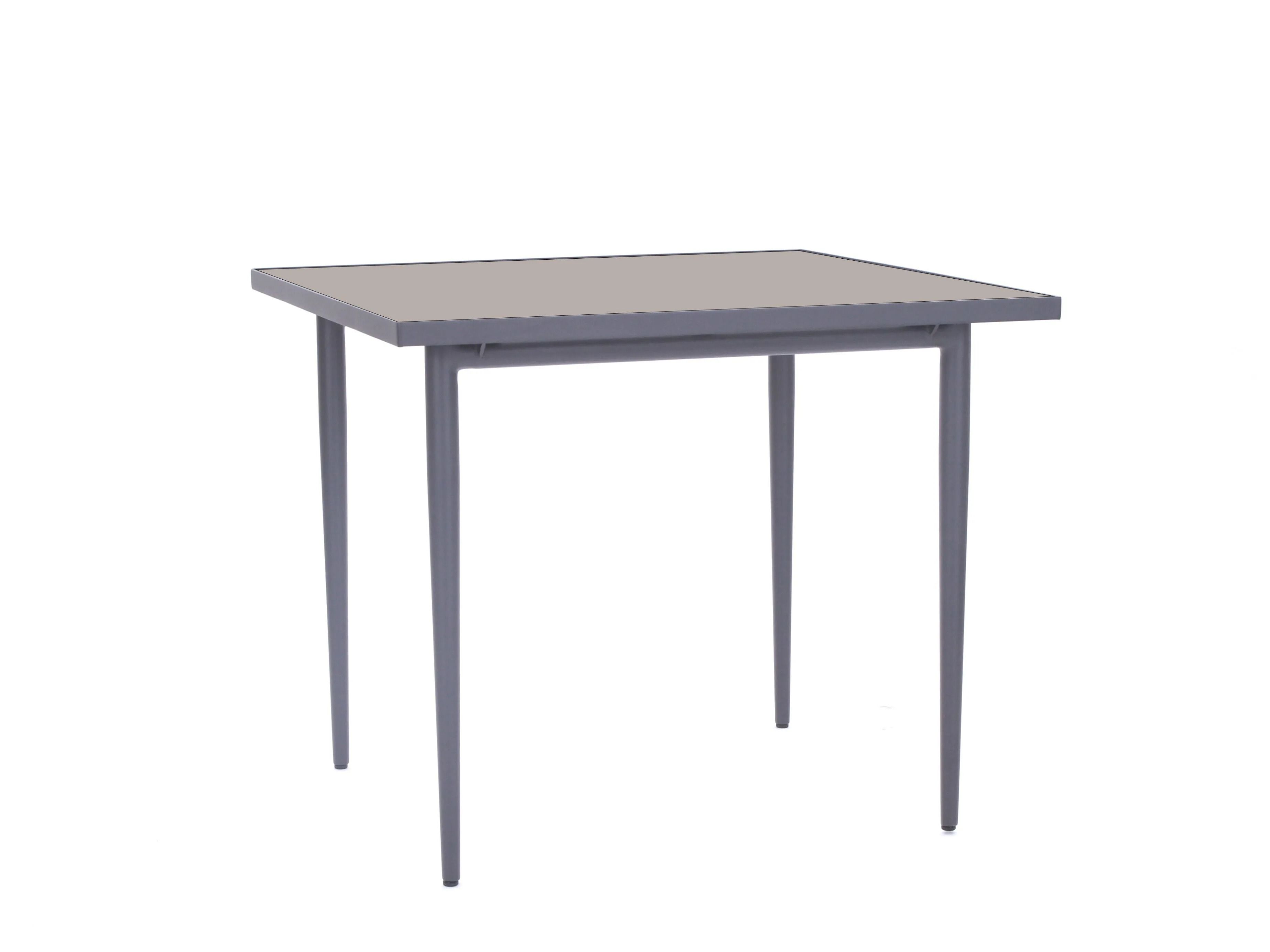 Алюминиевый квадратный высокий садовый стол Unopiù опыт ARCH-00150911 - Вид №1