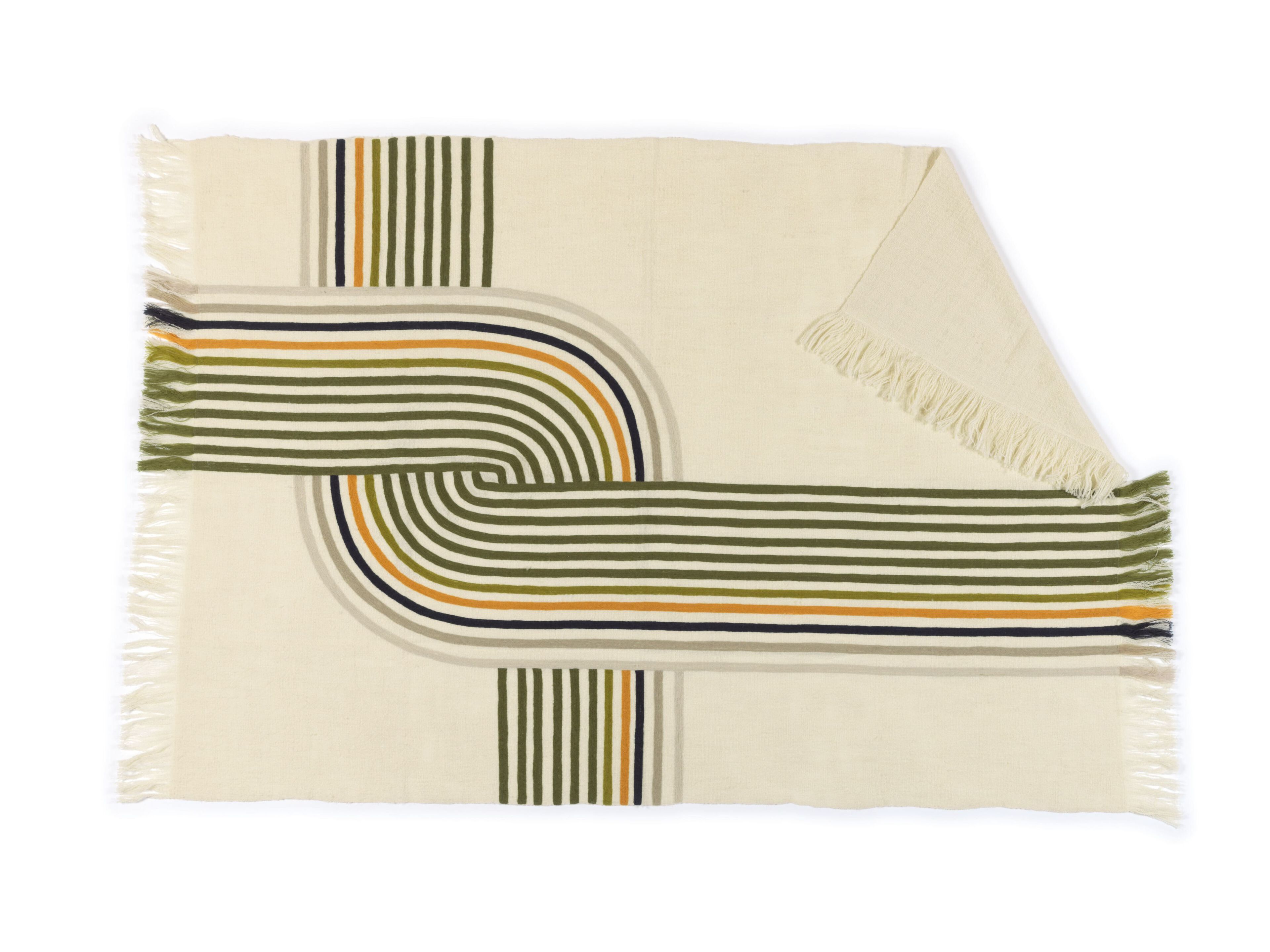 Шерстяной полосатый плед Élitis BETTY ARCH-00148146 - Вид №3