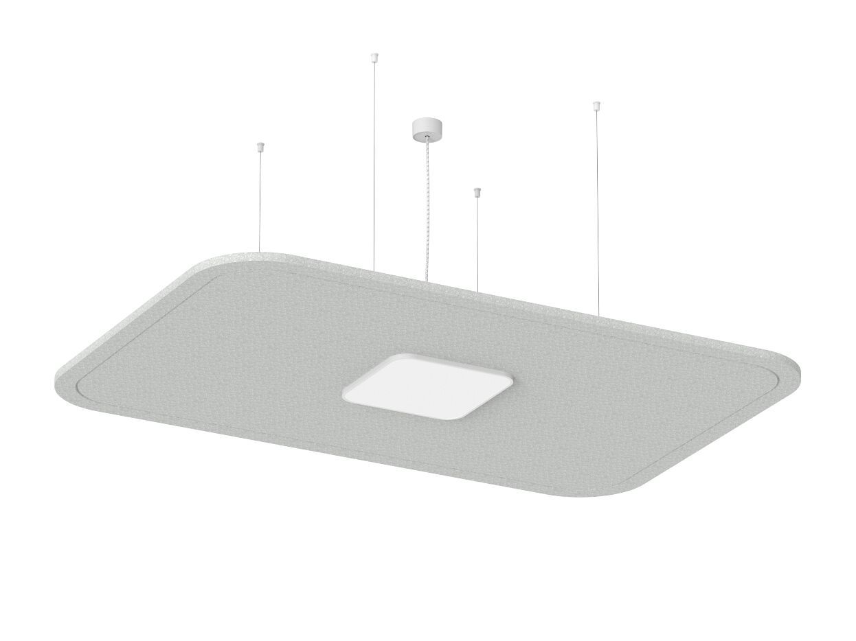 Рециркулированный Pet акустический подвесной светильник PROLICHT Acoustic ARCH-00082080